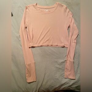Aerie Long Sleeve Crop Top Size S